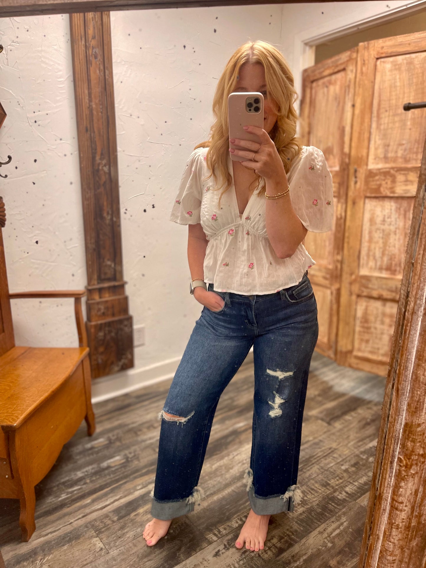 Rosebud Top