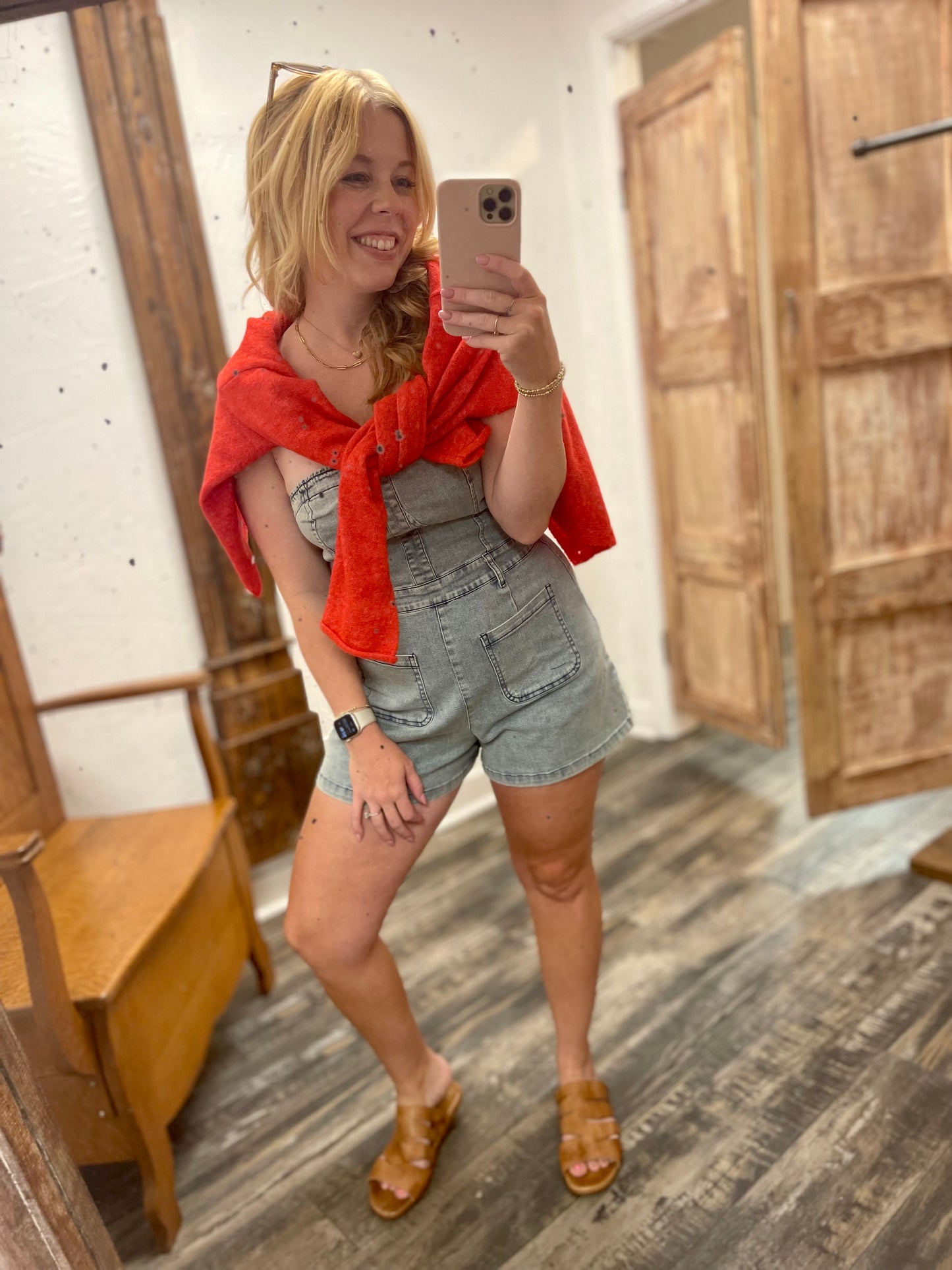 Basic Red Cardi