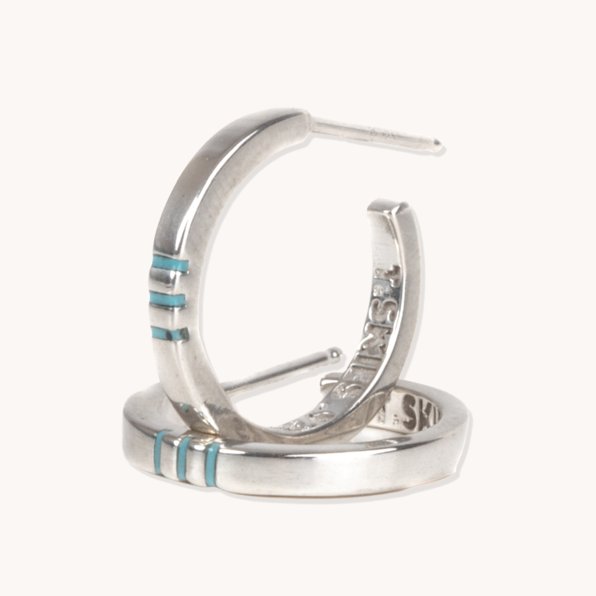 Silver Hoop Earrings