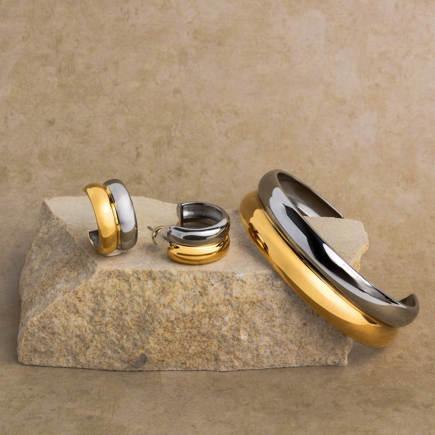 Waterproof Twin Two -Tone Cuff