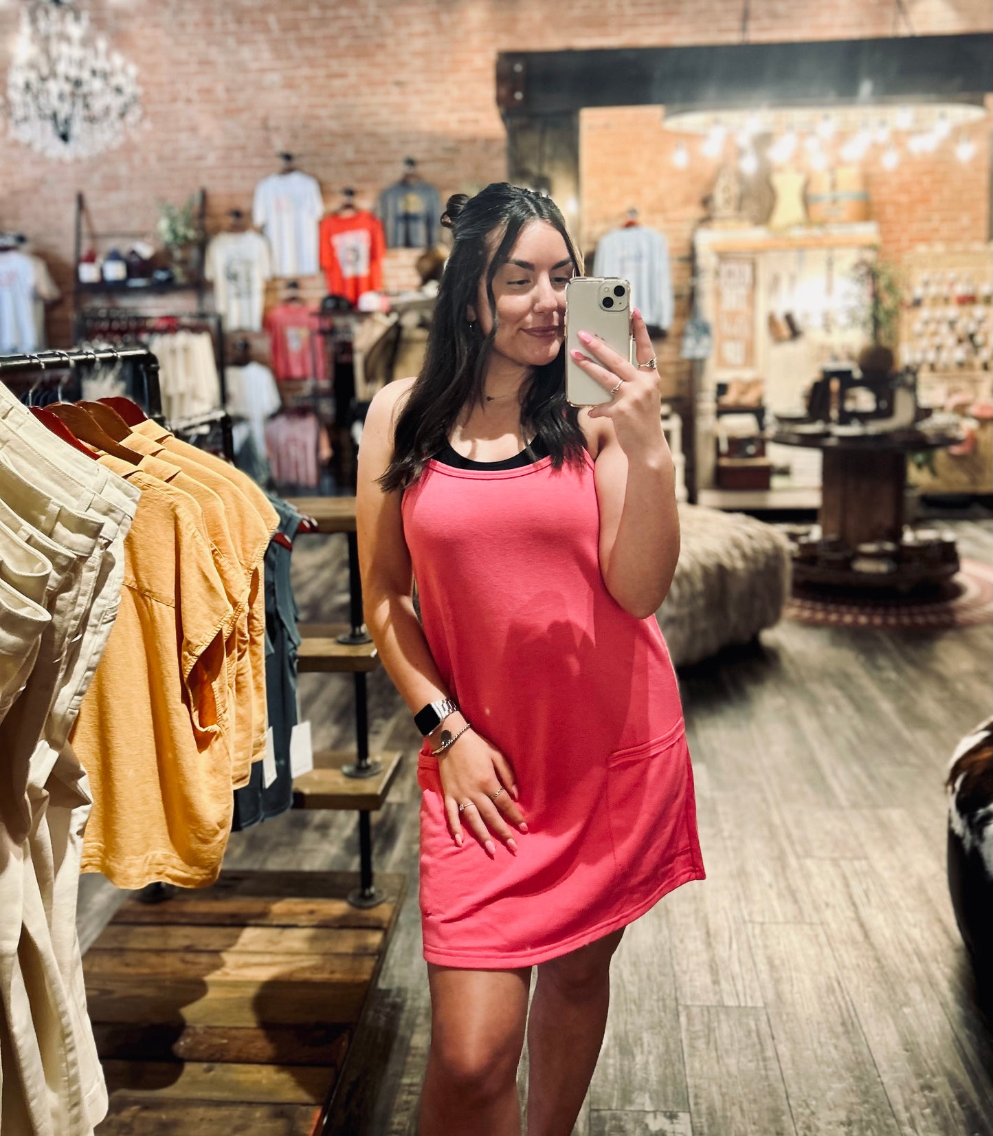 Pocket Mini Dress