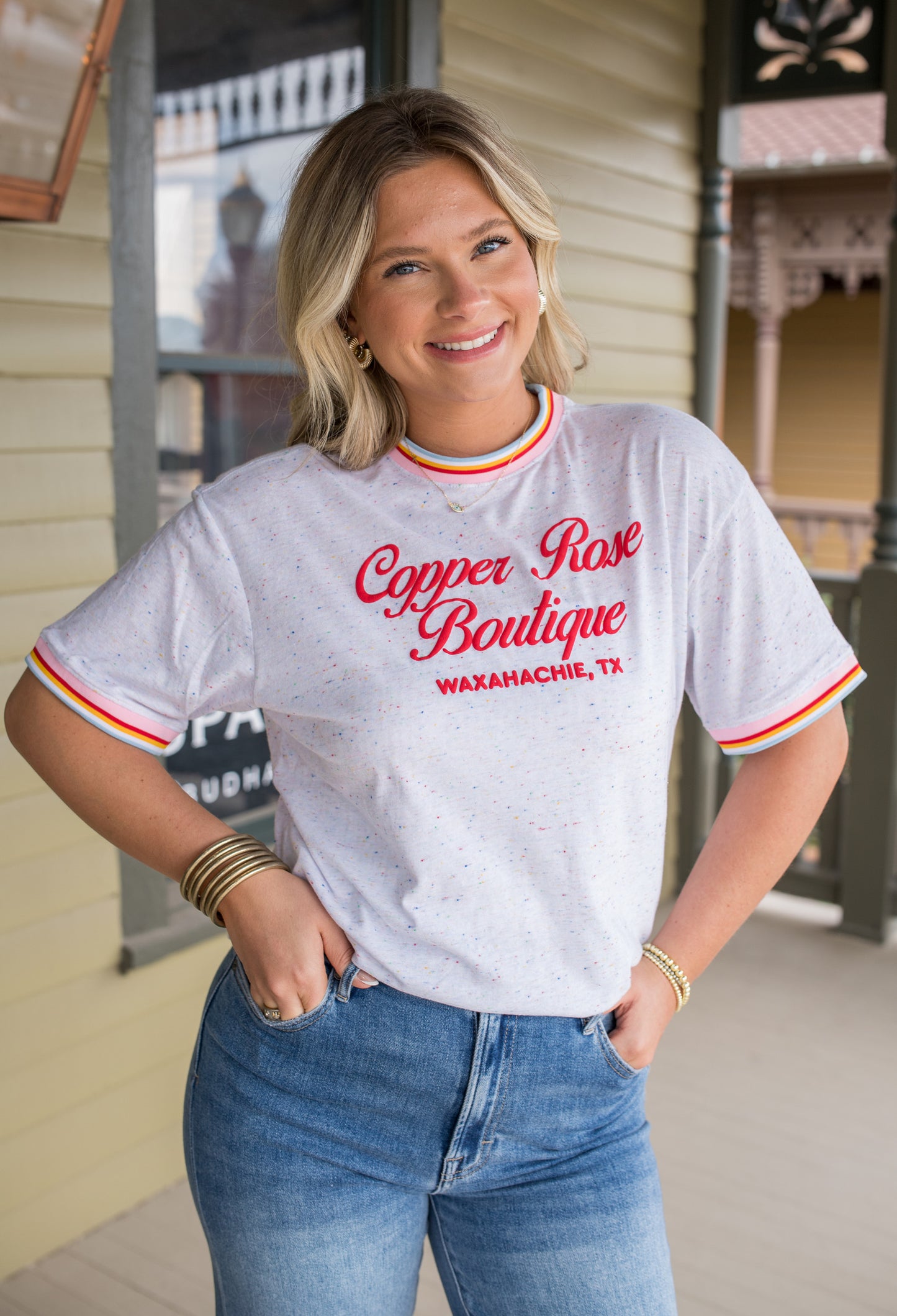 Copper Rose Boutique Tee
