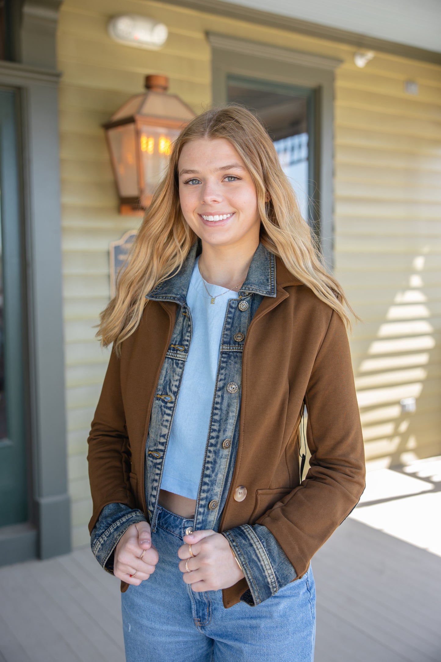 Mix It Up Fall Brown Jacket