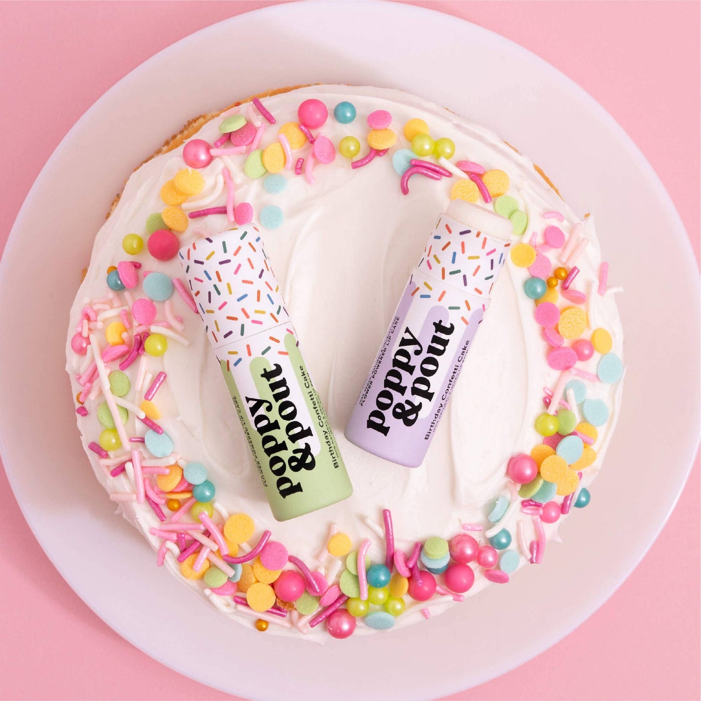 Poppy & Pout Lip Balm, Purple
