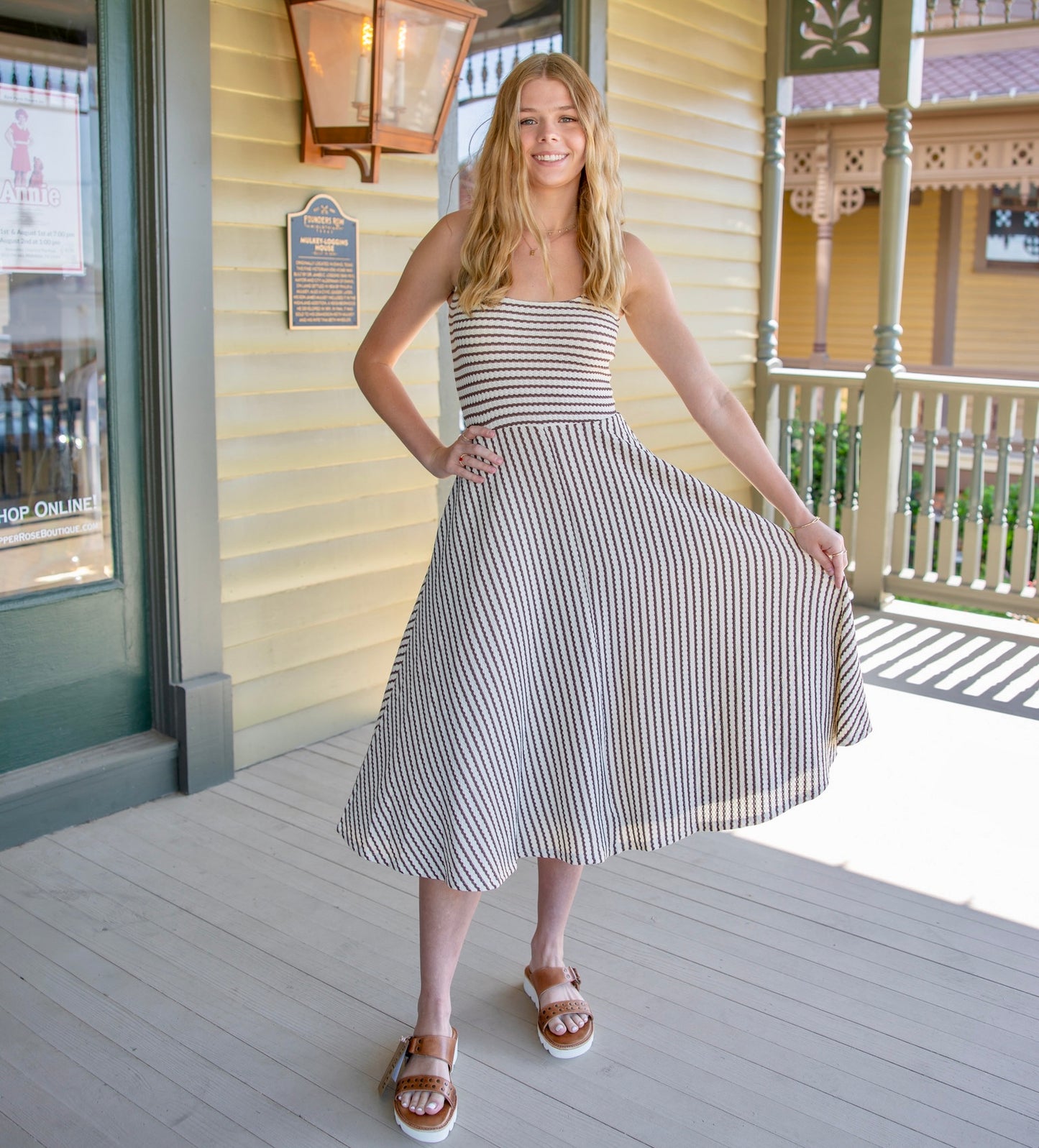 Celeste Stripe Dress
