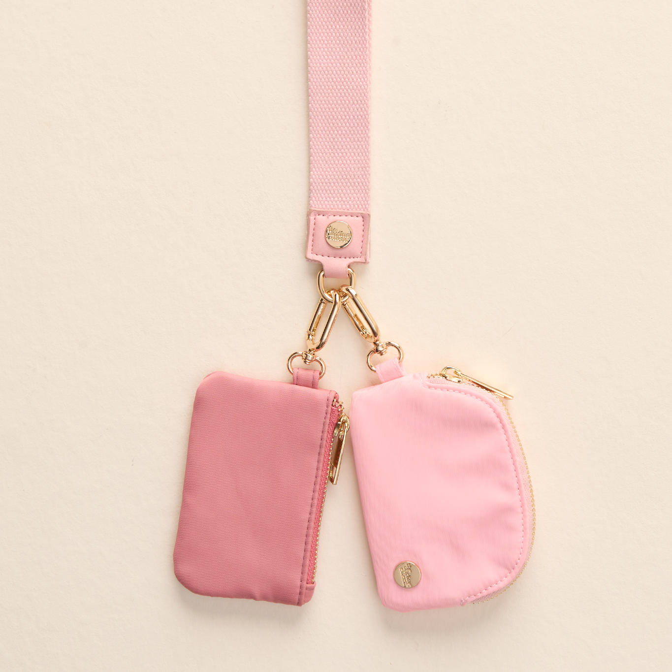 Dynamic Duo Wristlet-Rose