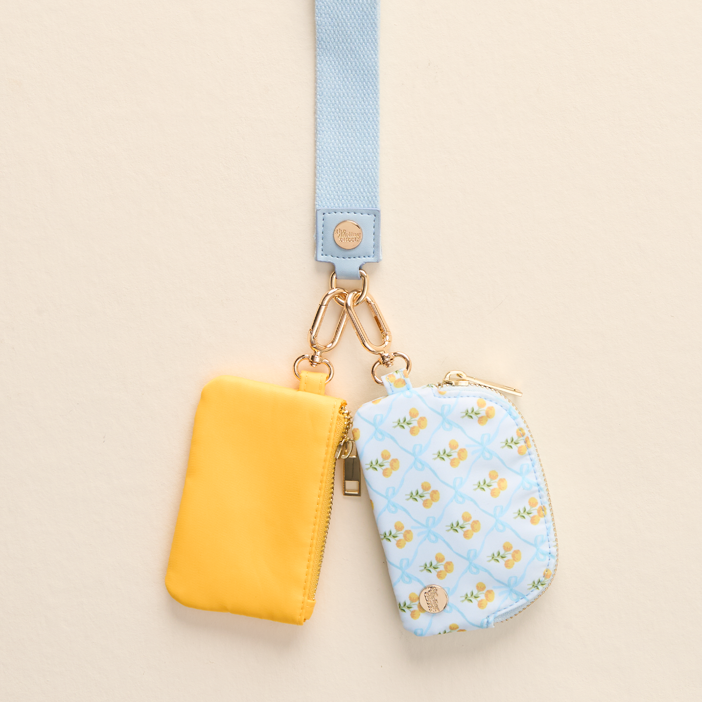 Dynamic Duo Wristlet-Marigold