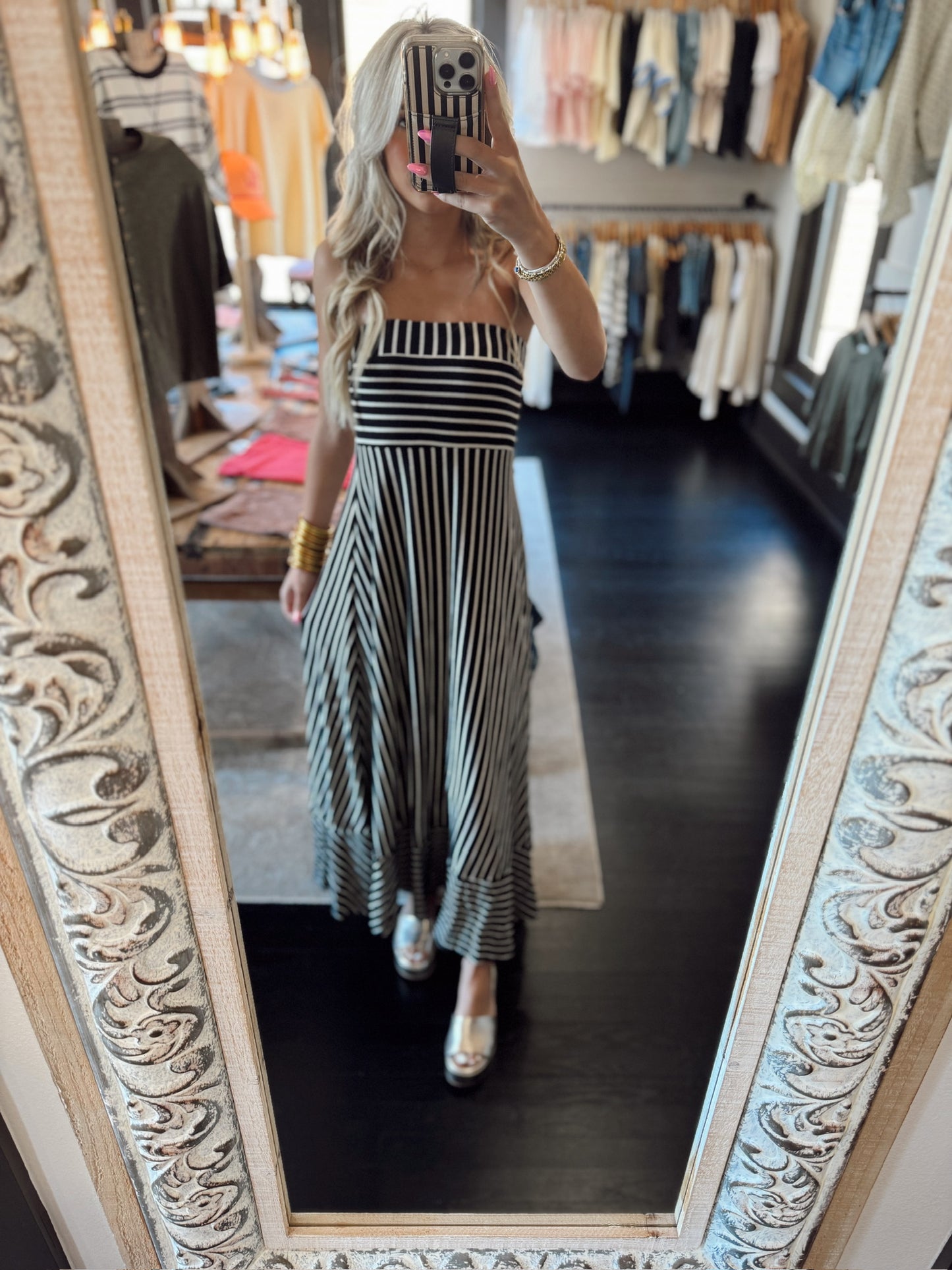 Mix Stripe Maxi
