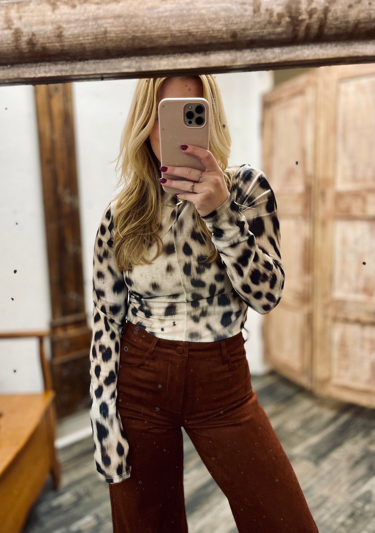 Wild Meshlike Top