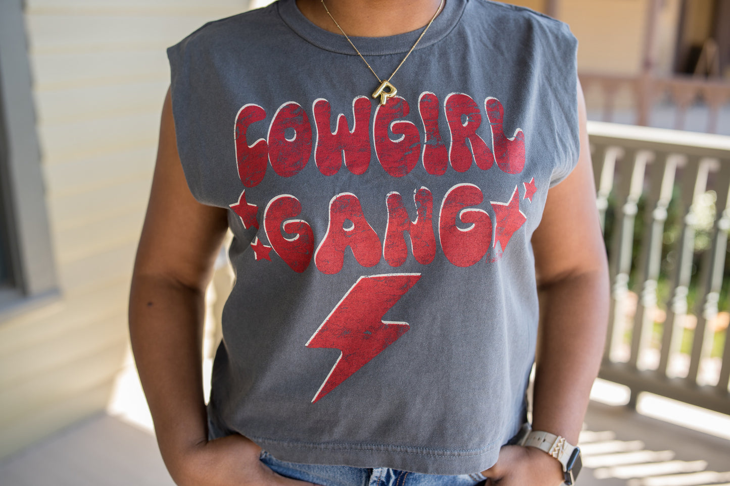 Cowgirl Gang Muscle Tee