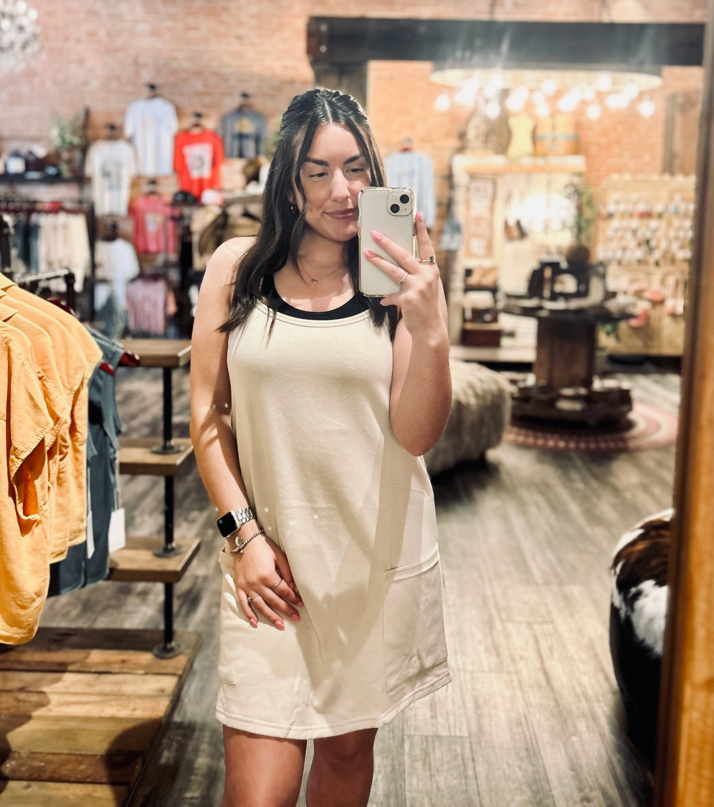 Pocket Mini Dress