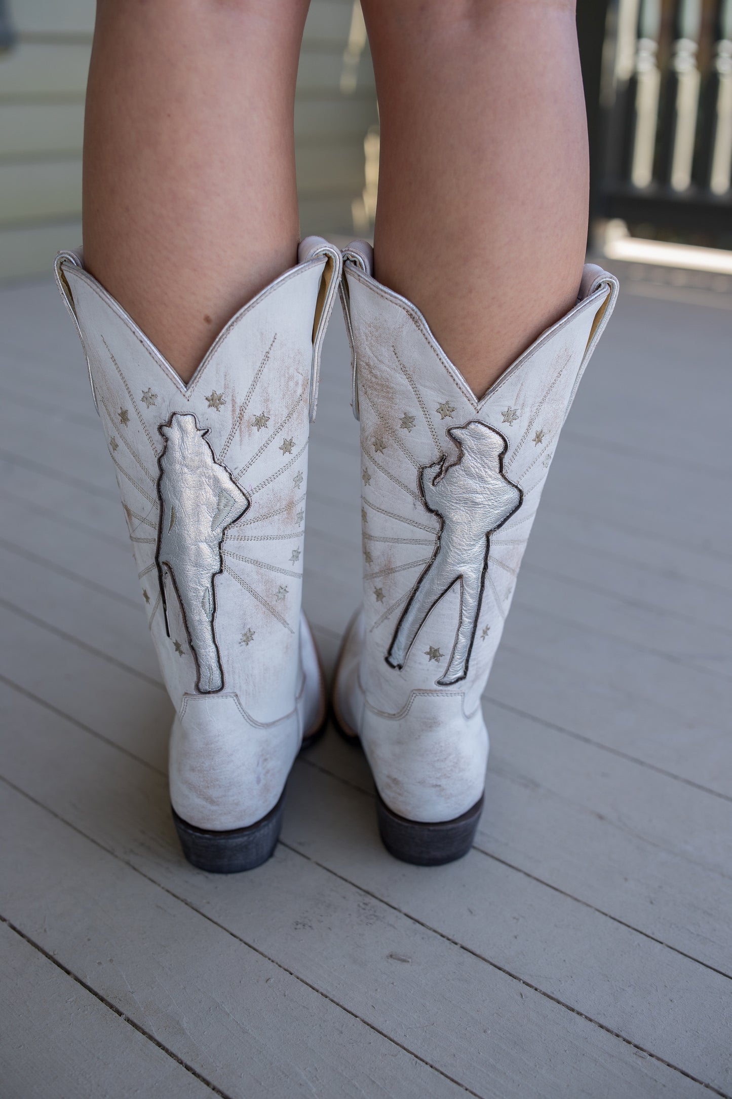 Bandidas Boot in Winter White