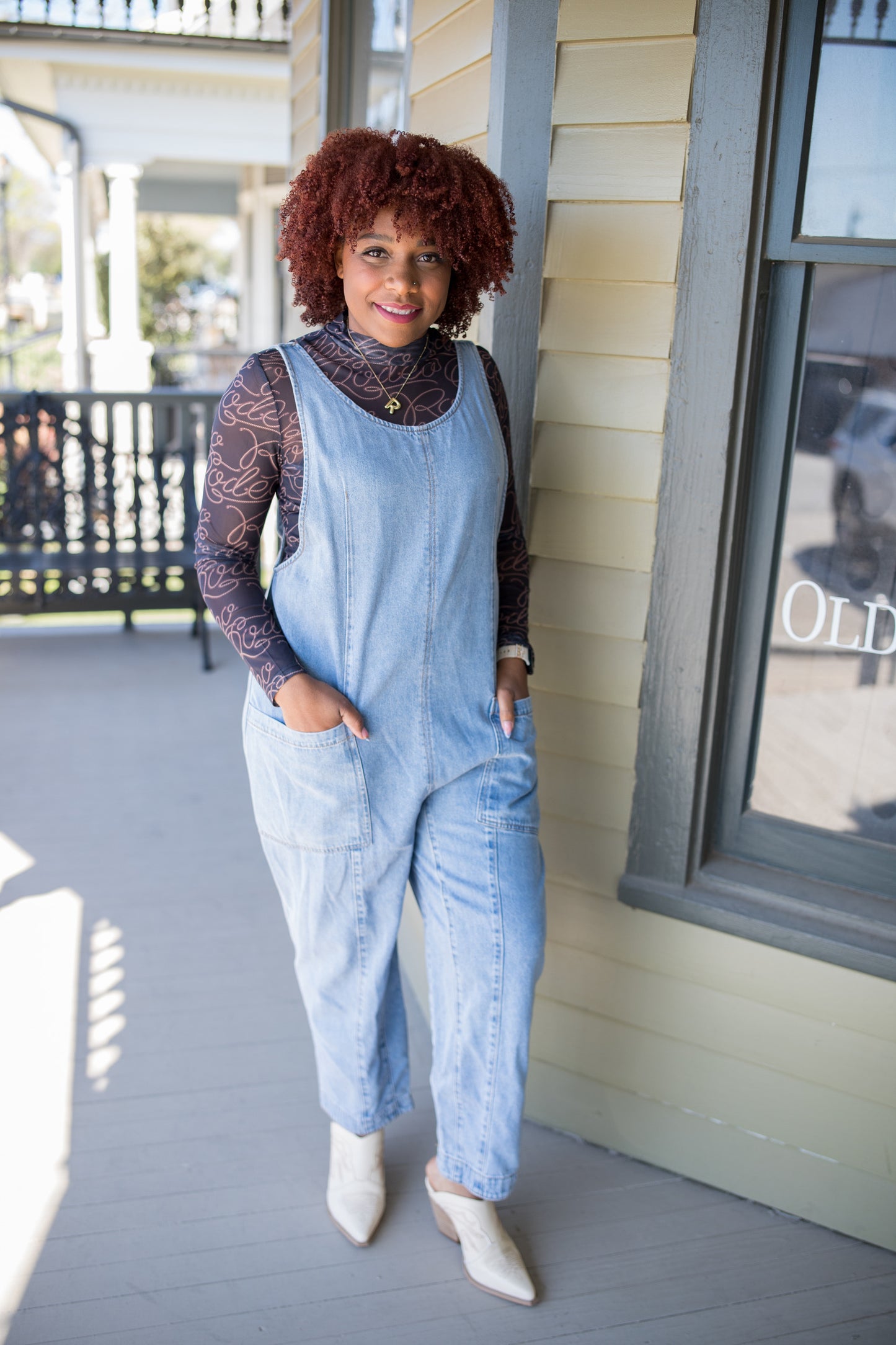 Miss Rodeo Mesh Top