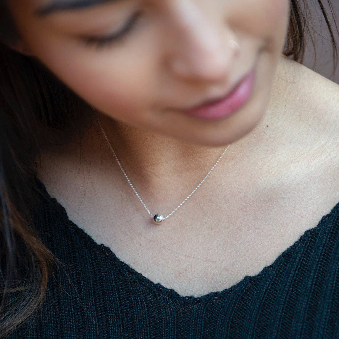 The Single Pearl Necklace
