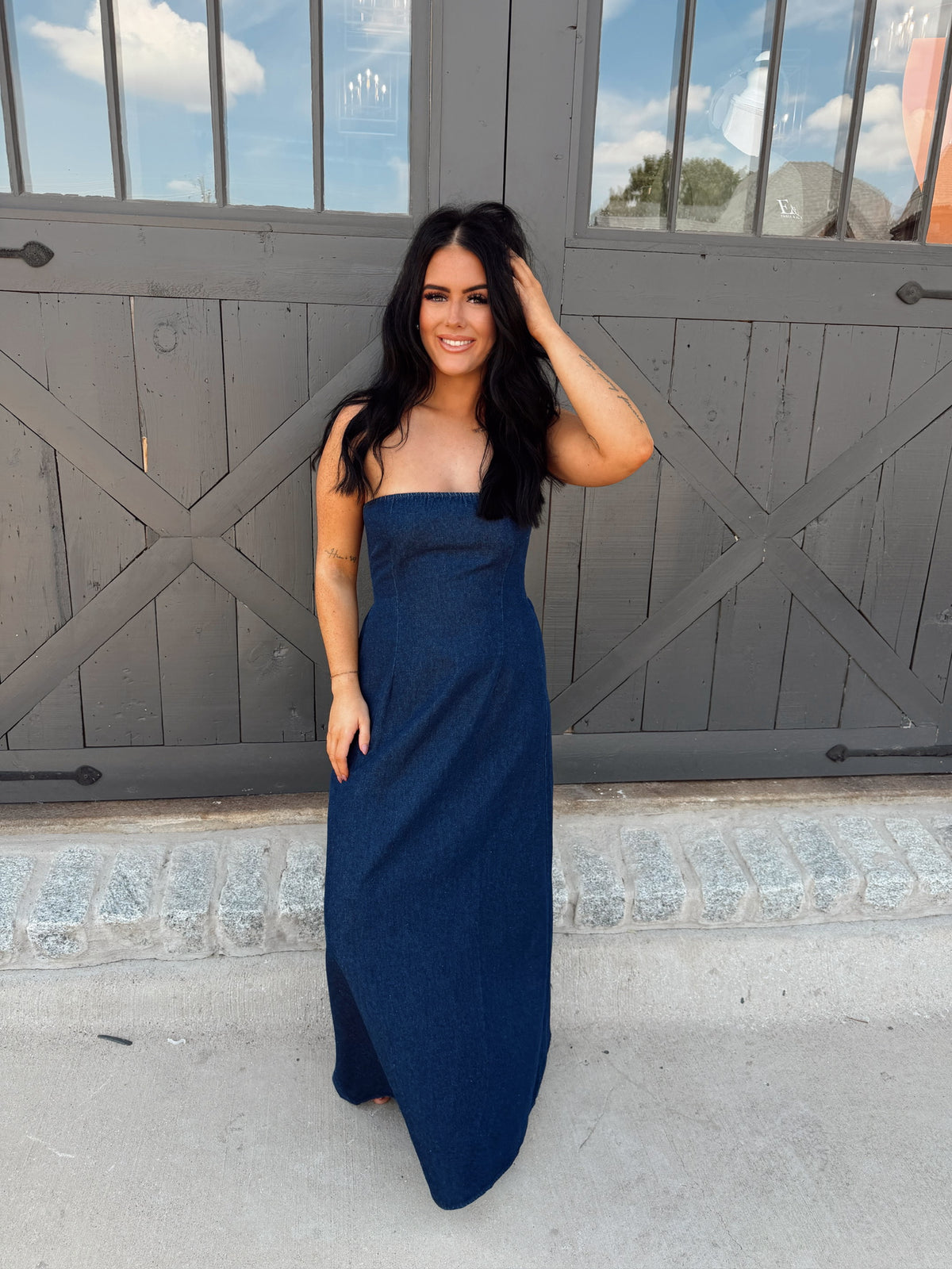 Sunday's Best Denim Dress