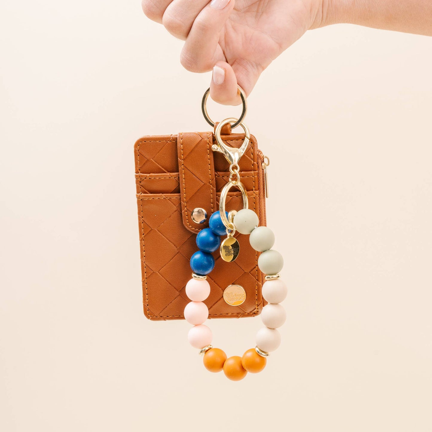 Keychain Wallet - Cognac