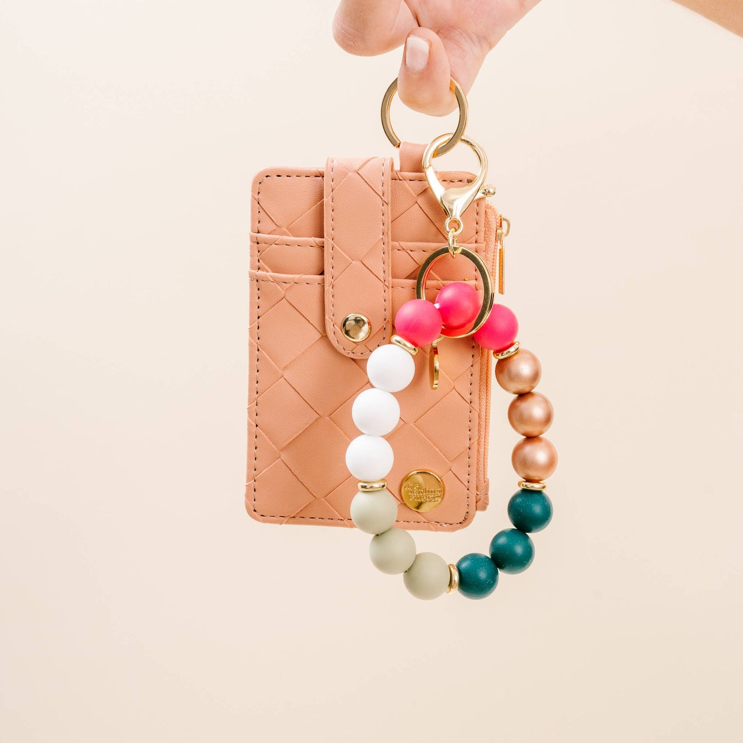 Keychain Wallet - Rose