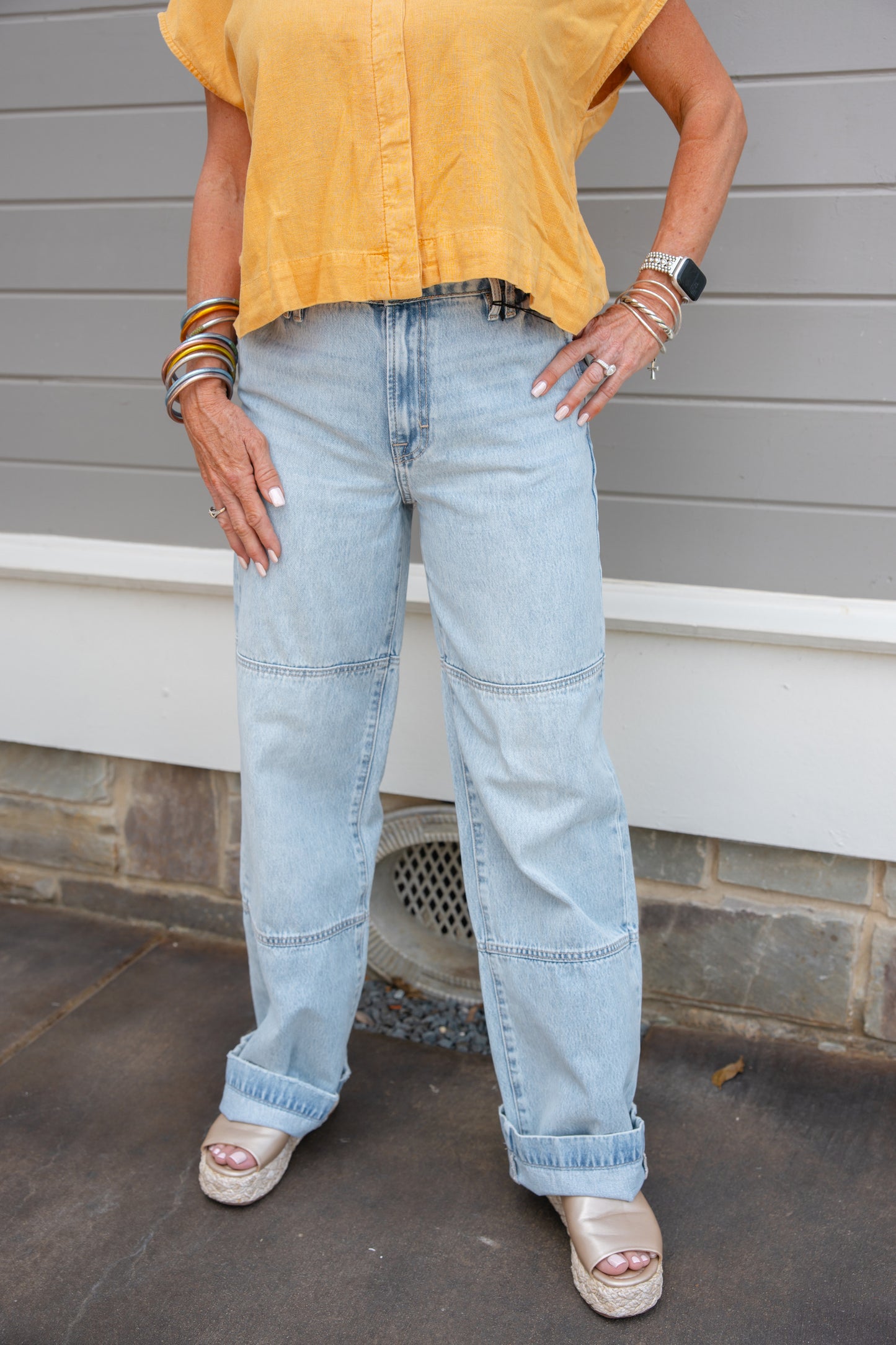 Relaxed Logan Jean - Light Wash