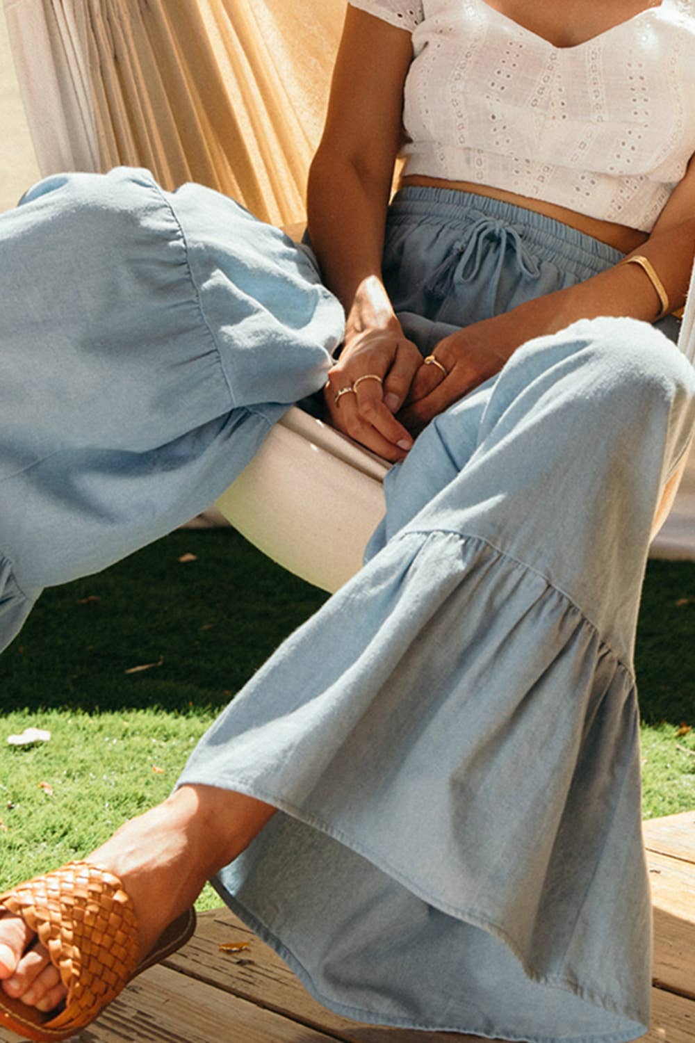 Top Tier Wide Leg Pants
