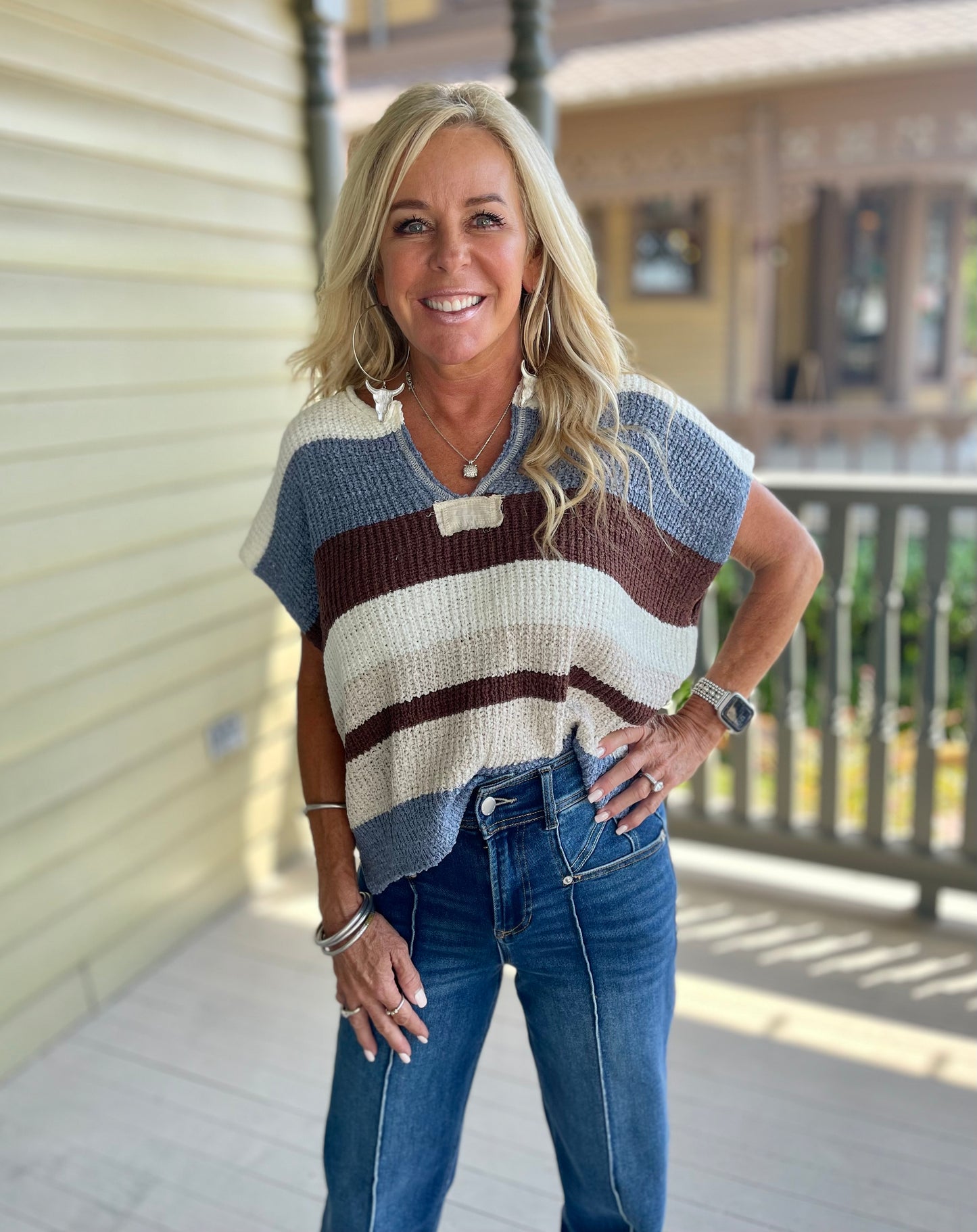 Frosted Mocha Sweater