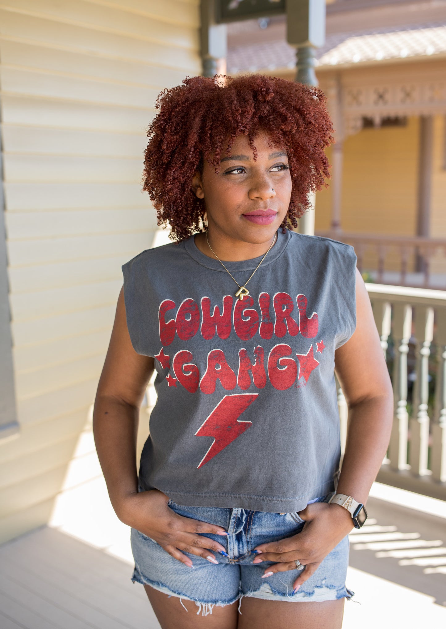 Cowgirl Gang Muscle Tee