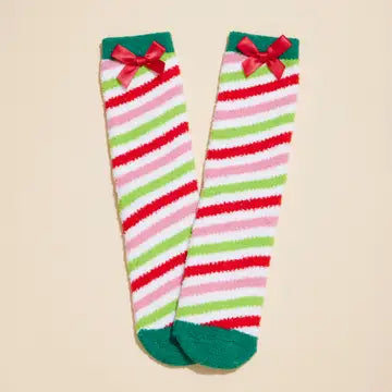 Grinch Fuzzy Holiday Socks