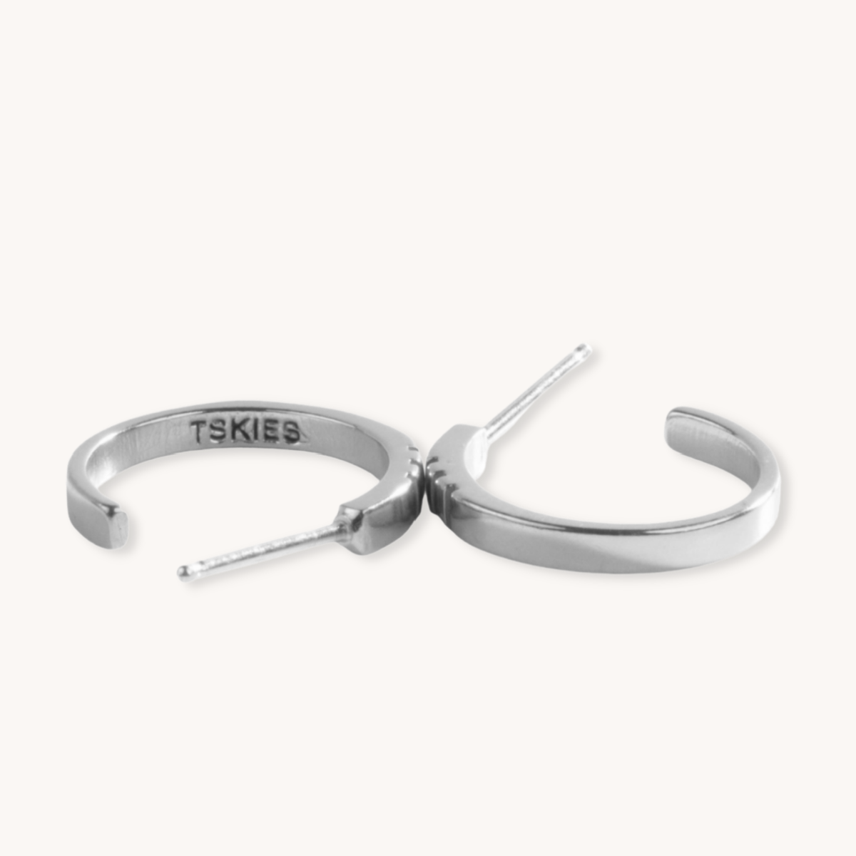 Silver Hoop Earrings