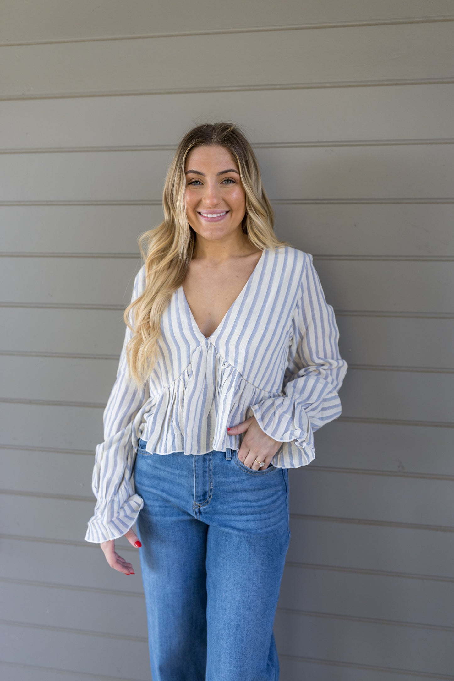 Daizy Stripe Top