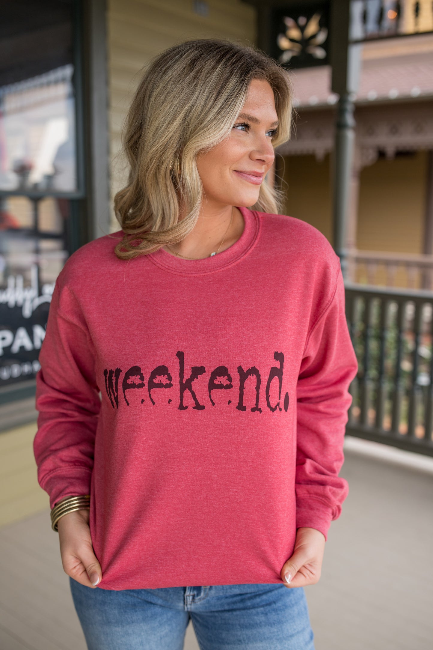 Weekend Graphic Sweatshirt