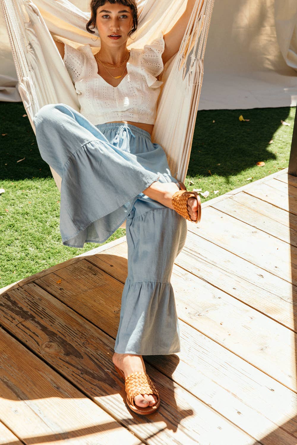 Top Tier Wide Leg Pants