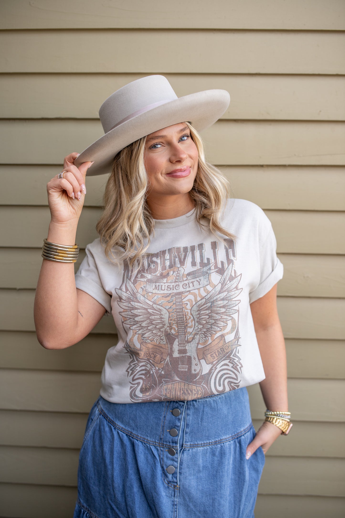 Nashville Country Western Graphic Tee