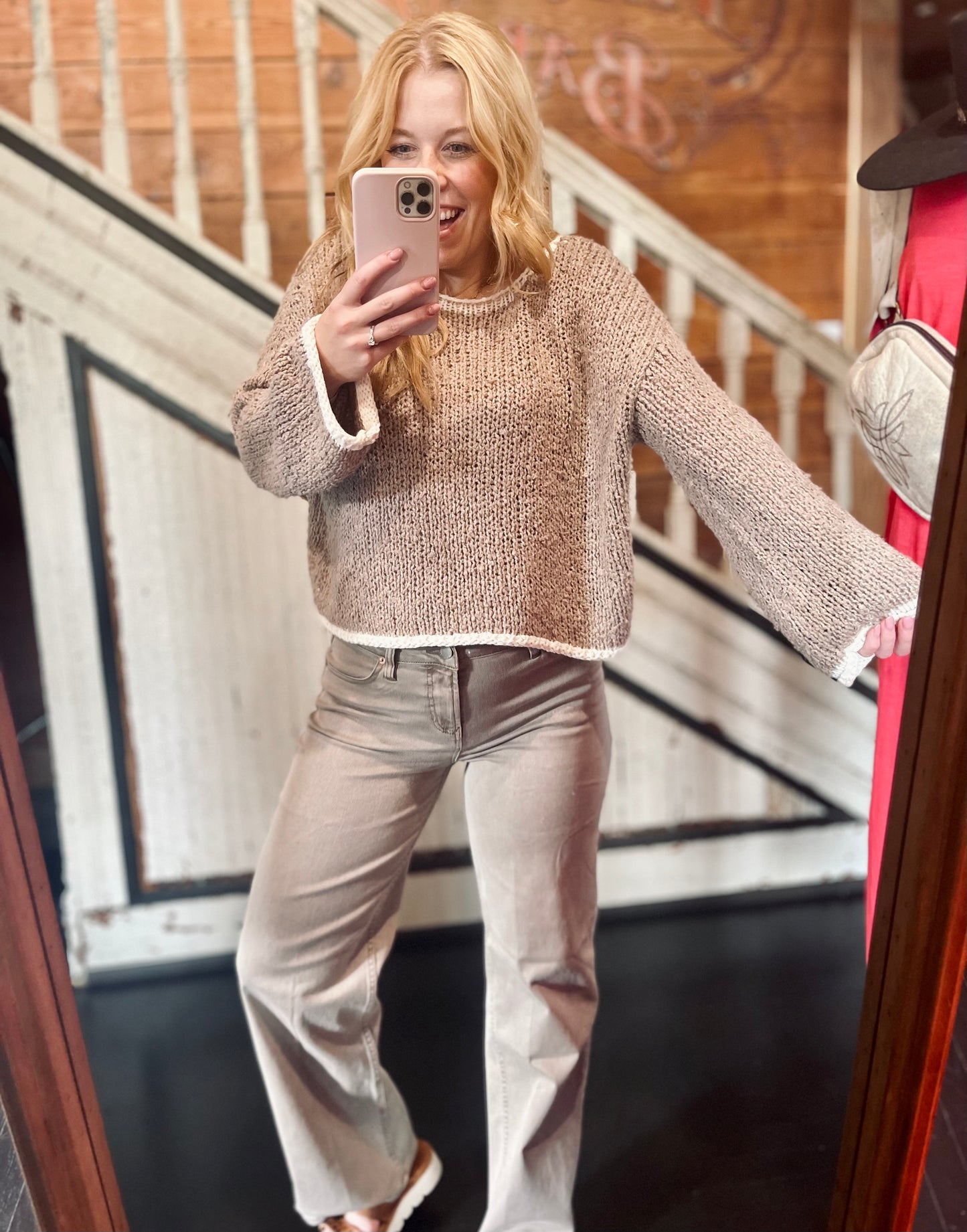 Mocha Chunky Sweater