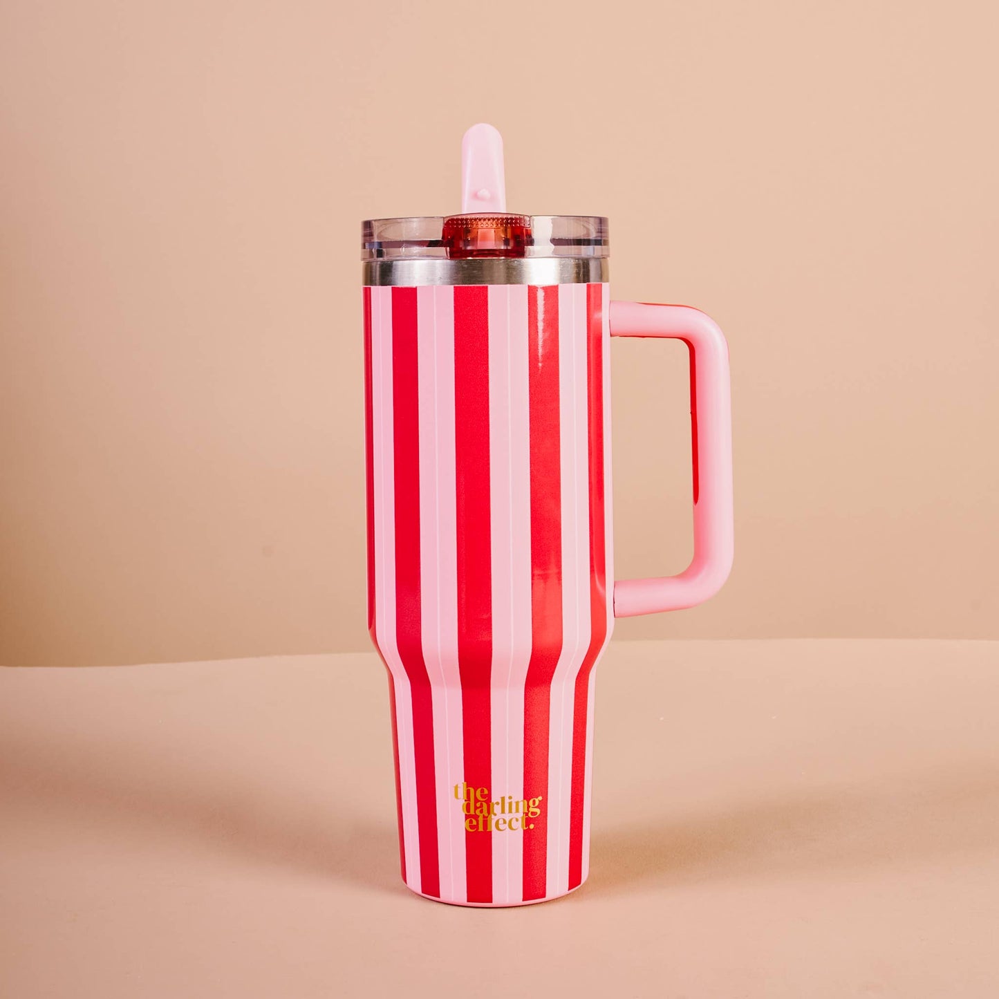 40 oz Flip Straw Tumbler Stripes