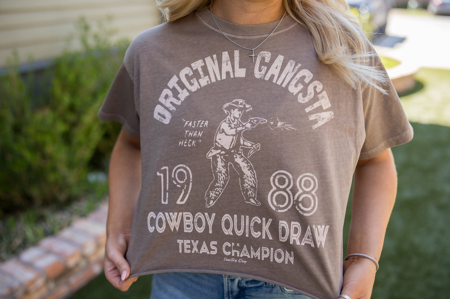 Original Gangsta Crop Tee
