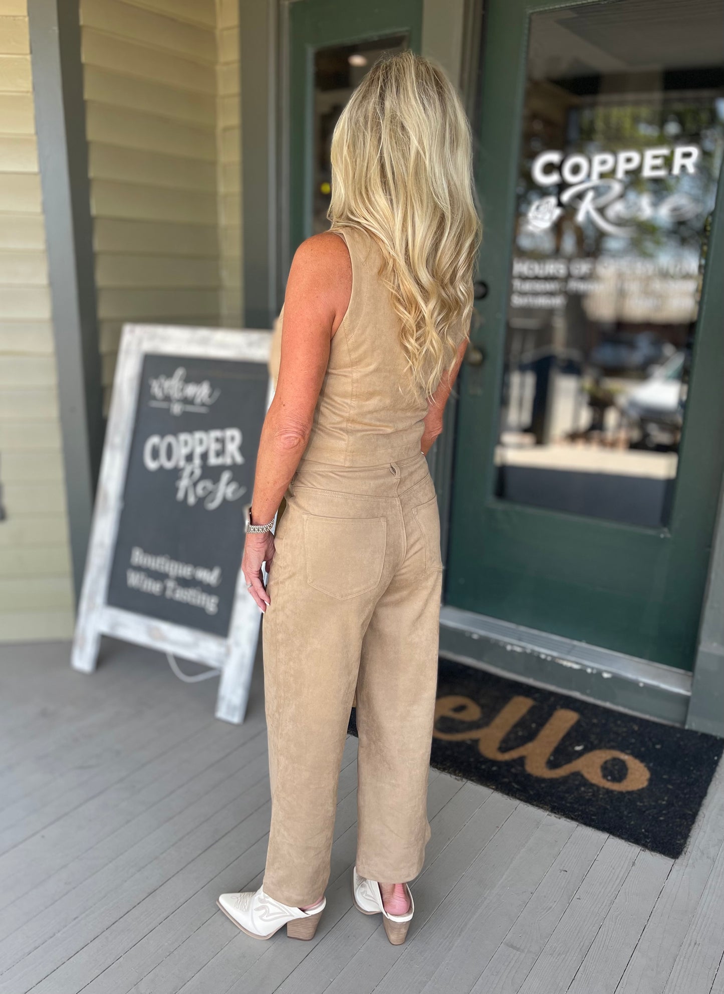 Drea Vest in Toffee