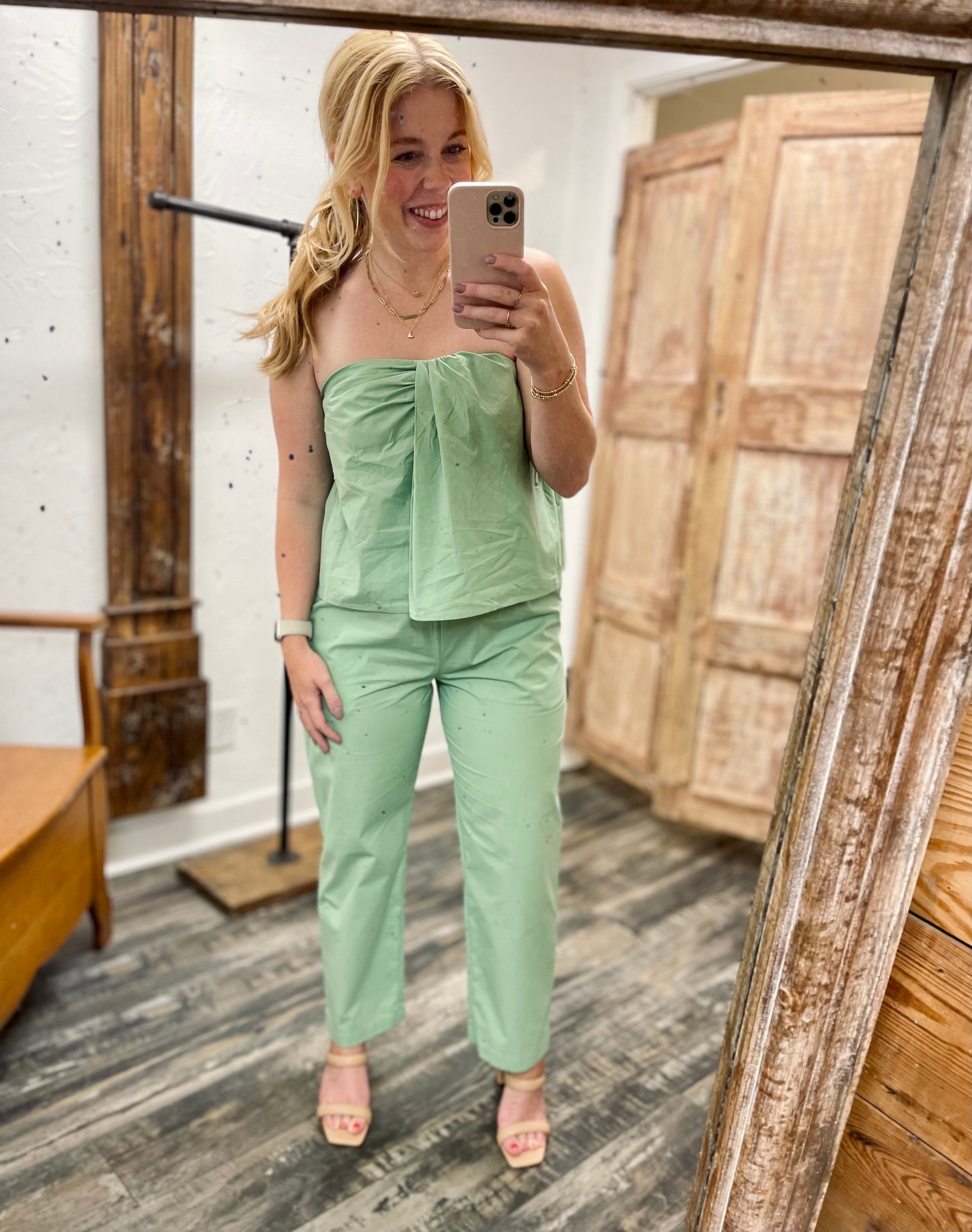 Spill The Tea Top & Pant Set