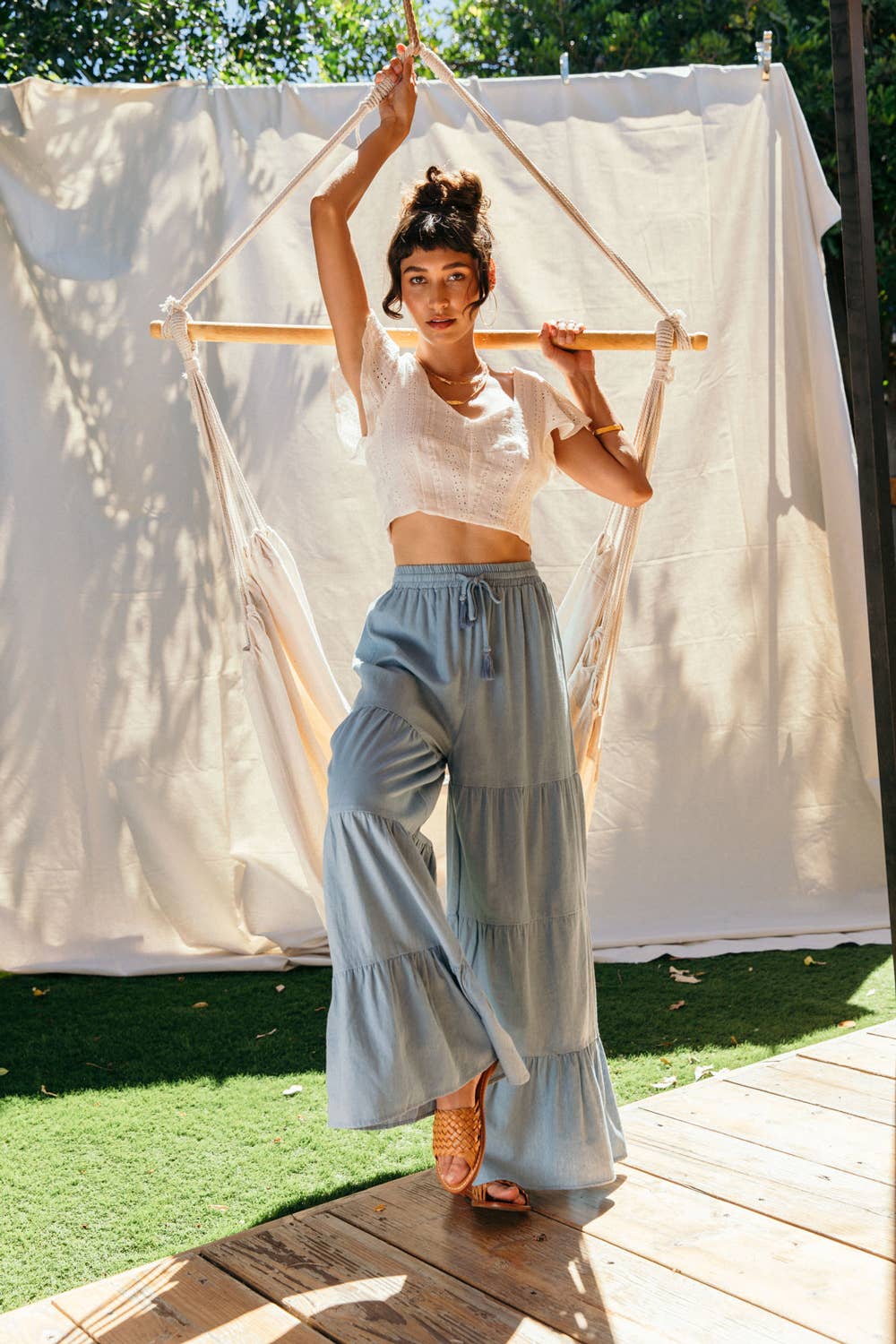 Top Tier Wide Leg Pants