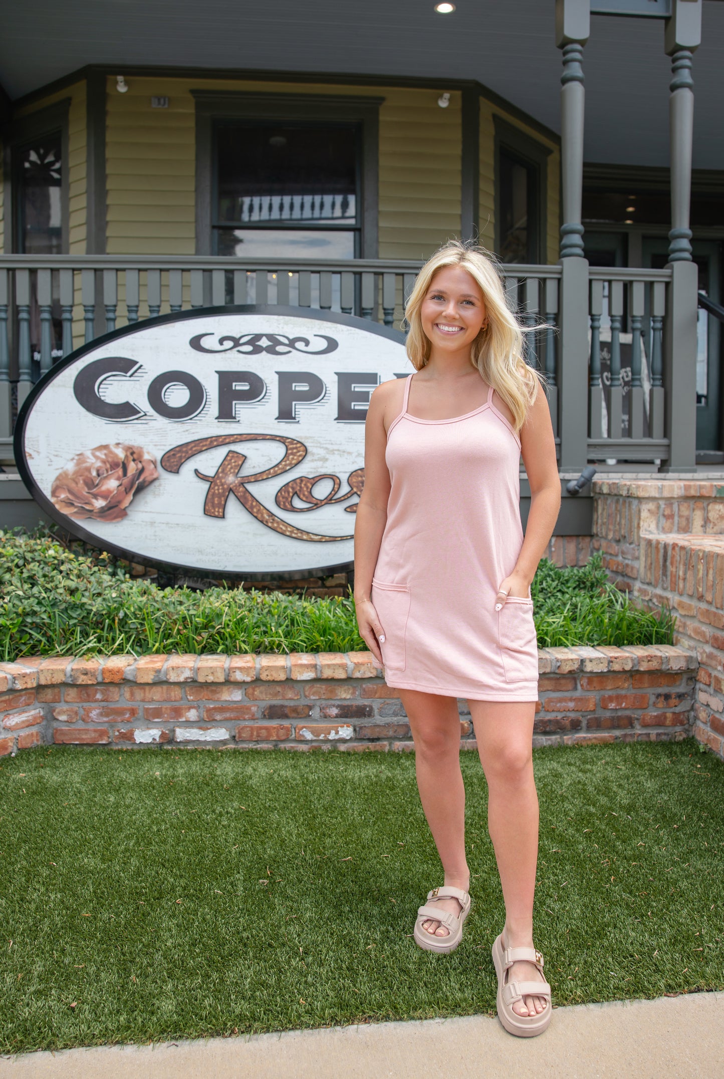 Pocket Mini Dress