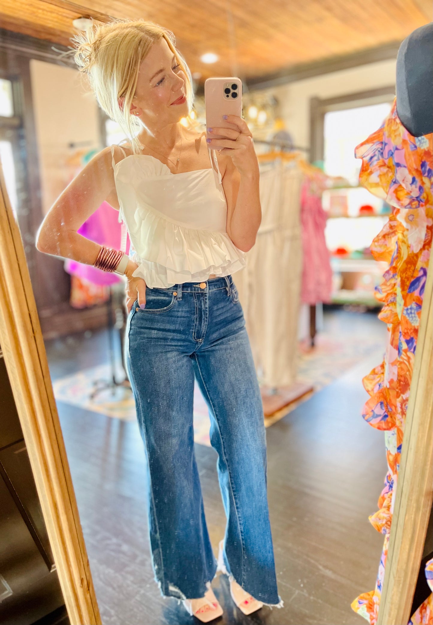 Buddy Love Beck Ruffle Tank Top