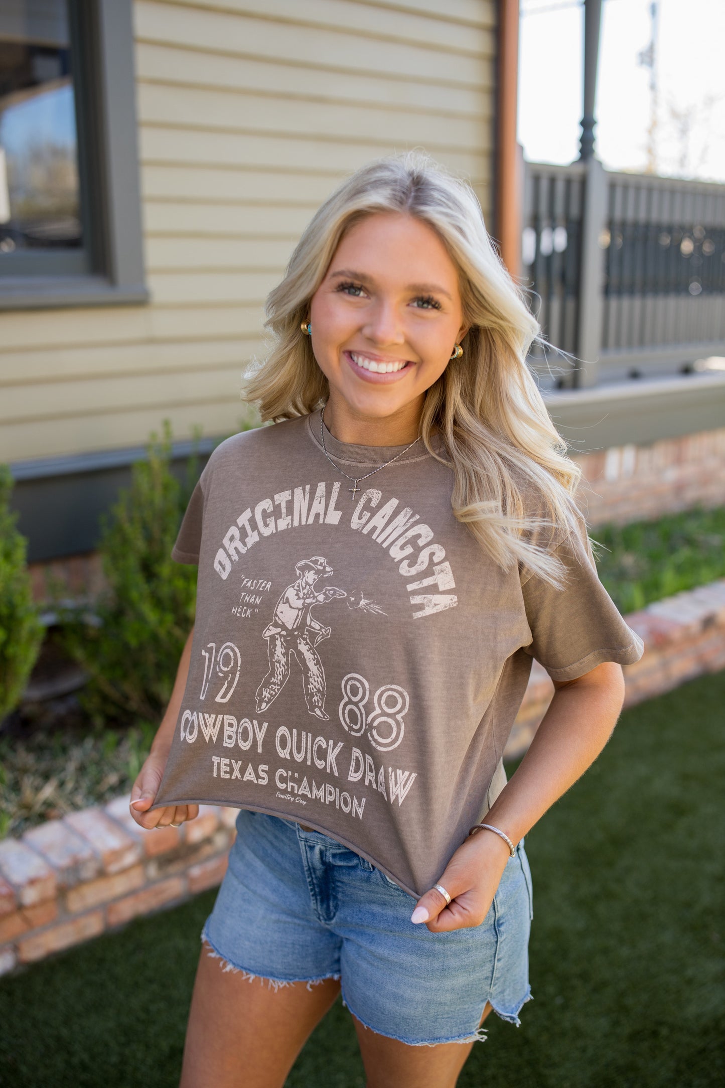 Original Gangsta Crop Tee