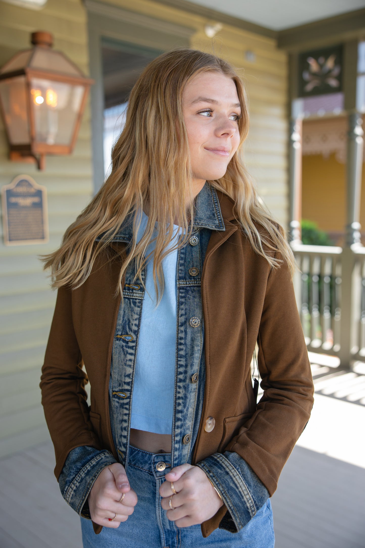 Mix It Up Fall Brown Jacket