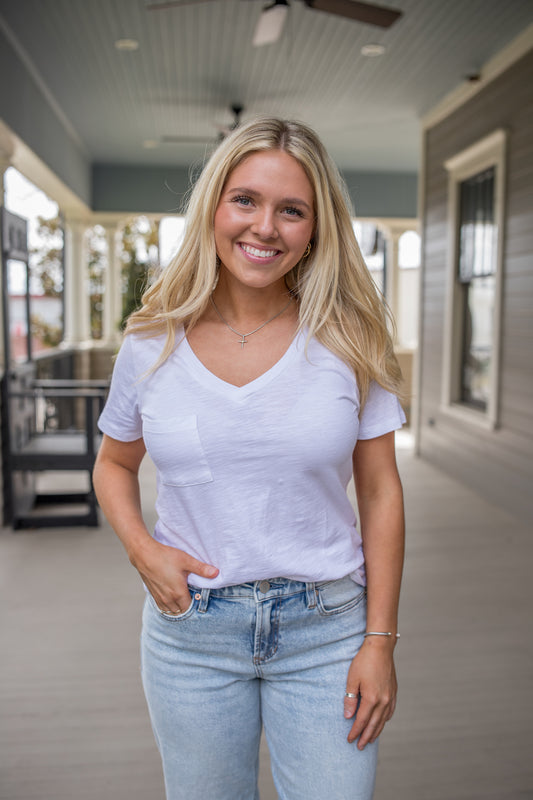 Amelia Pocket Tee