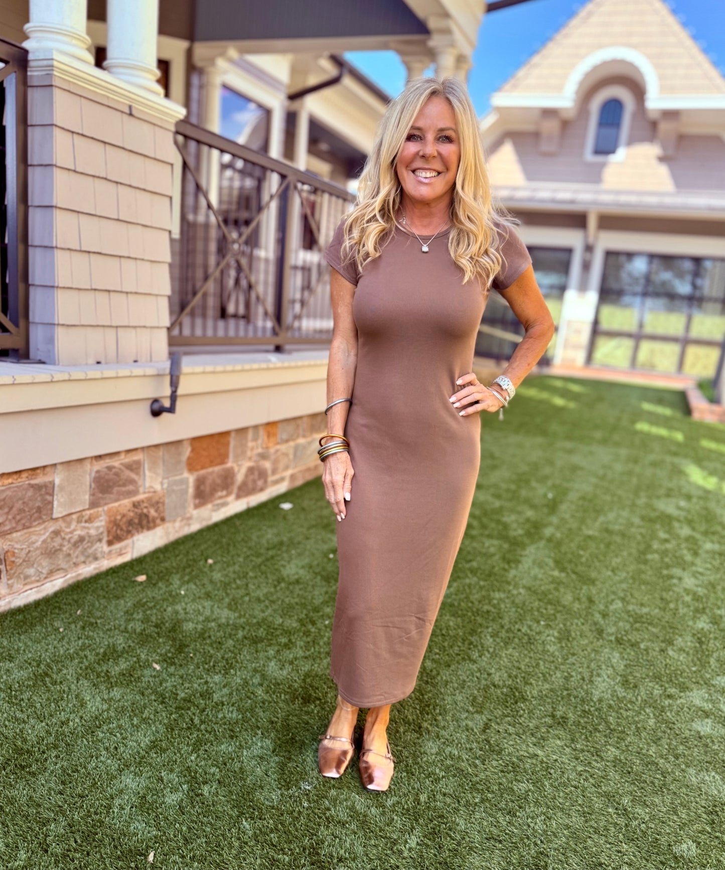 Brown Eyed Girl Midi Dress