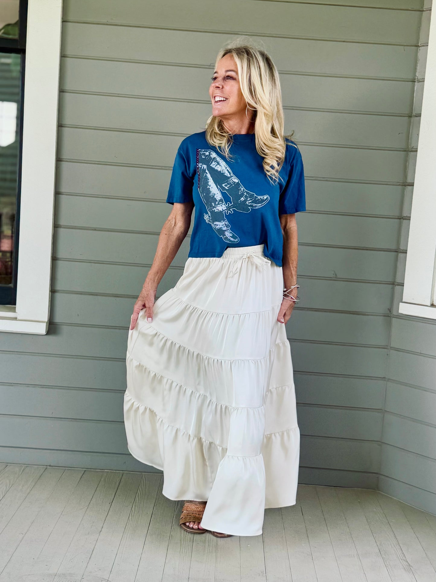 Jolene Satin Skirt