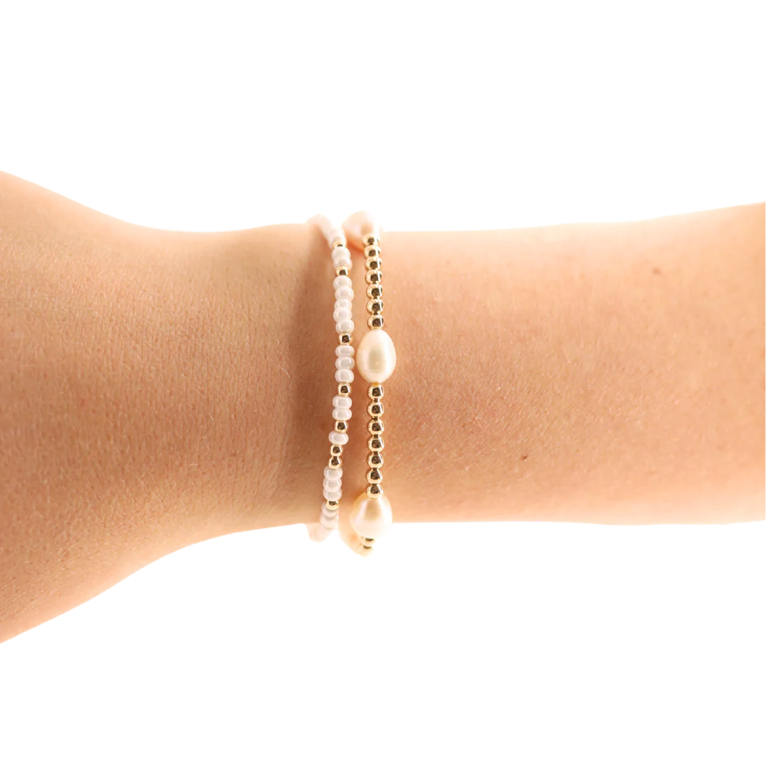 Pearl Poppi Bracelet in Gold