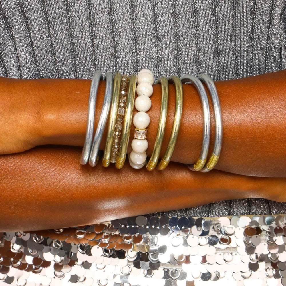 BuDhaGirl Capiz Bracelet Set