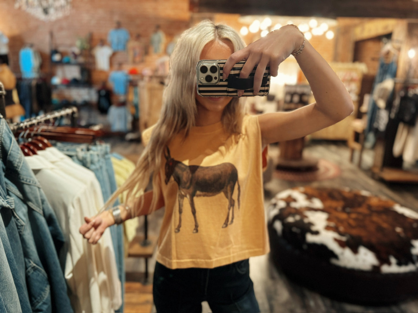 Vintage Donkey Boxy Tank