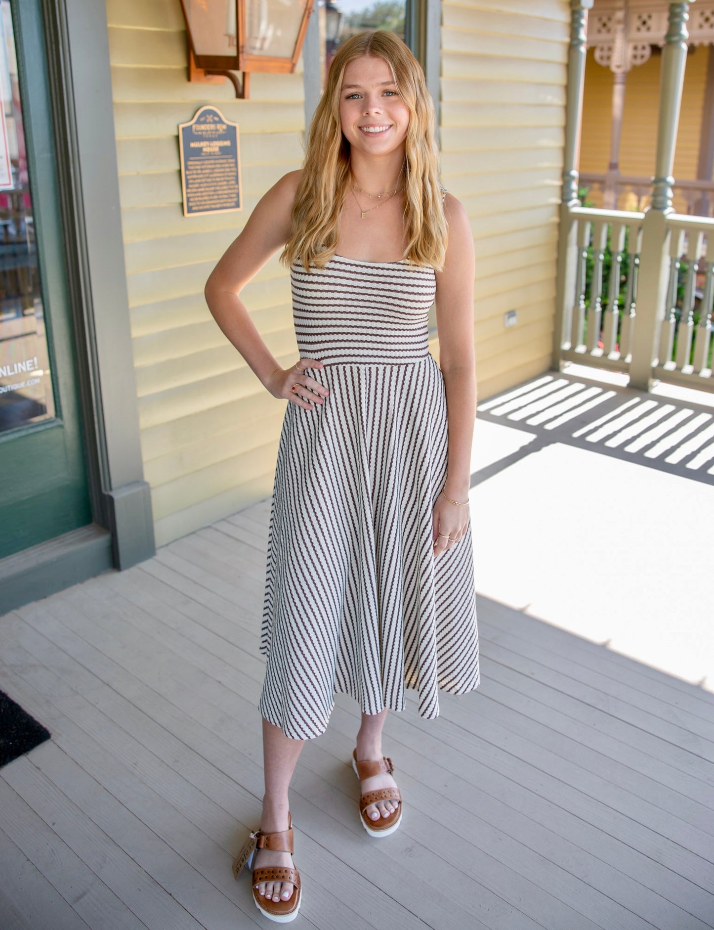 Celeste Stripe Dress