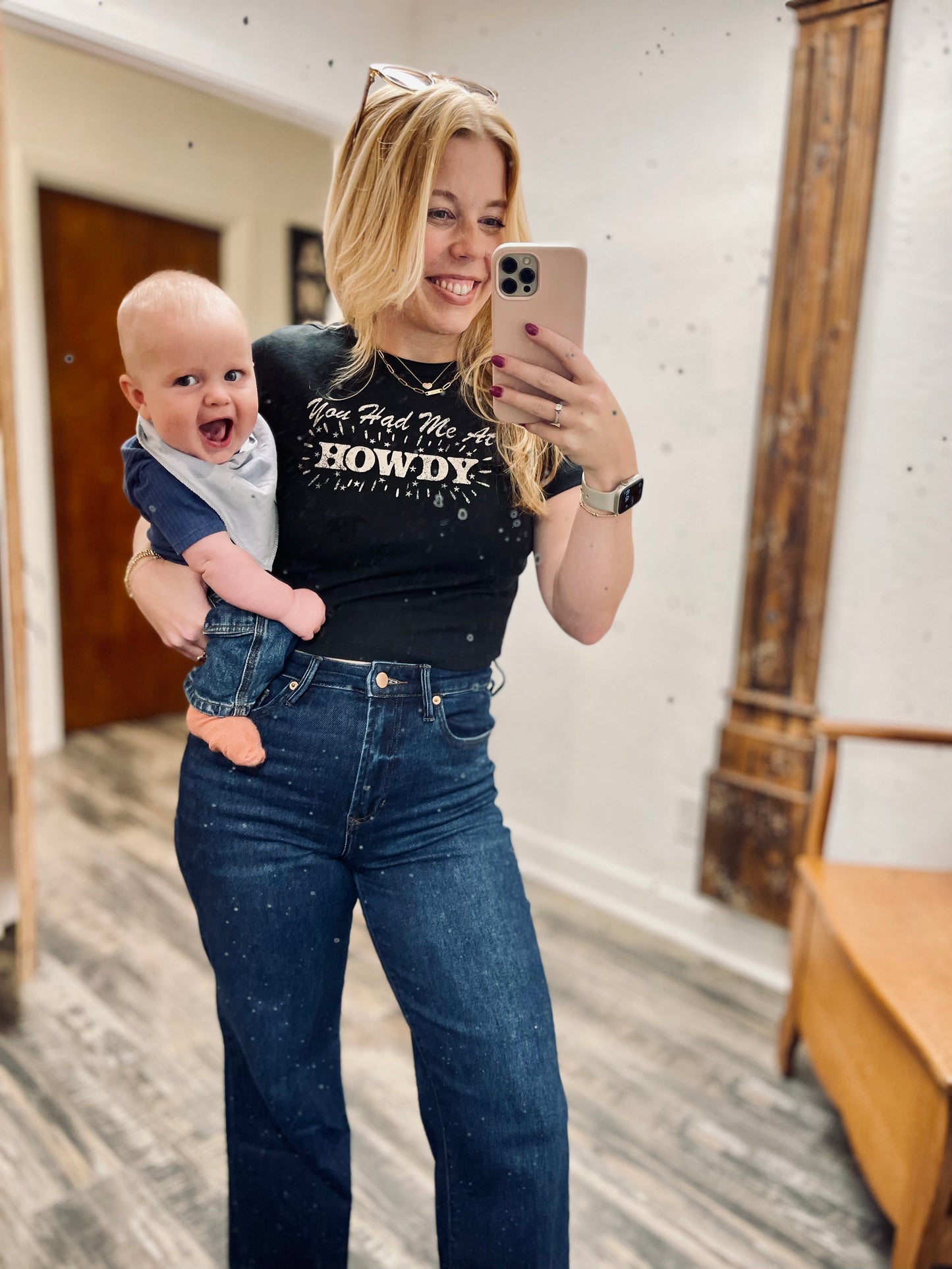You Had Me at Howdy Fitted Tee
