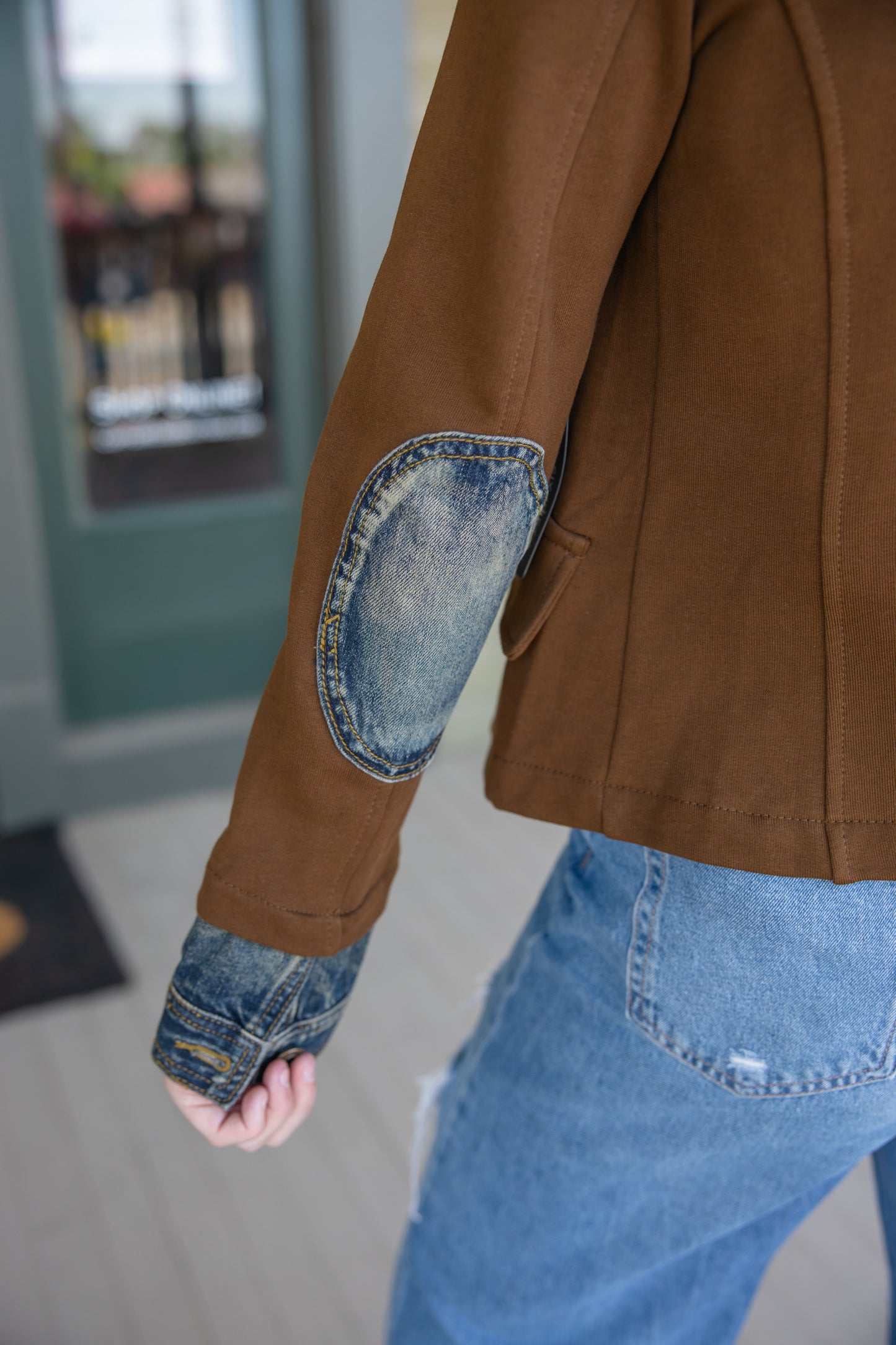 Mix It Up Fall Brown Jacket